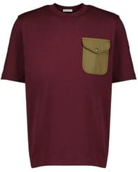 Moncler - Chest-Pocket T-Shirt - Lyst