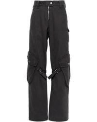 Acne Studios - Mid-Waist Straight-Leg Trousers - Lyst