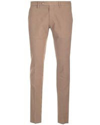 Al Duca d'Aosta - Button-Fastening Trousers - Lyst