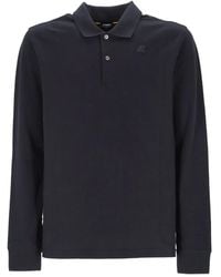K-Way - Logo-Embroidered Polo Shirt - Lyst