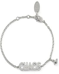 Vivienne Westwood - Chaos Crystal-Embellished Bracelet - Lyst