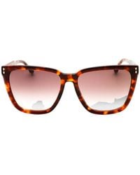 Isabel Marant - Tortoiseshell-Effect Rectangle-Frame Sunglasses - Lyst