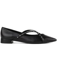 Karl Lagerfeld - Ballerine Kerrie Krosstrap - Lyst