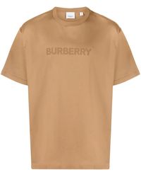 Burberry - Camiseta con logo estampado - Lyst