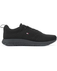 Tommy Hilfiger - Ribbed Texture Sneakers - Lyst