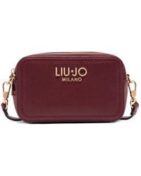 Liu Jo - Bandolera pequeña con placa del logo - Lyst