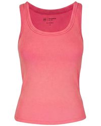 AG Jeans - Ashley Ribbed-Knit Tank Top - Lyst