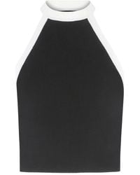 Nina Ricci - Halterneck Knit Top - Lyst
