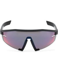 Prada - Linea Rossa Shield-Frame Sunglasses - Lyst