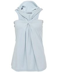Nach - Sleeveless Pinched Hoodie - Lyst