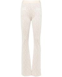 Palm Angels - Beige Broek Pwhg026 R24 Kni001 - Lyst