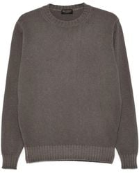 Dell'Oglio - Pullover mit Rundhalsausschnitt - Lyst