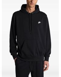 Nike - Logo-Embroidered Hoodie - Lyst