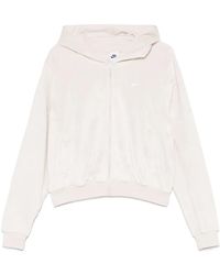 Nike - Velour Full-Zip Hoodie - Lyst