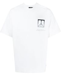 FIVE CM - Slogan-print Cotton T-shirt - Lyst