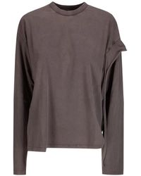 OTTOLINGER - Jersey Con Detalle De Volantes - Lyst