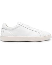 Tod's - Panelled Leather Sneakers - Lyst