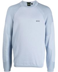 BOSS - Perform-X Crew-Neck Sweatshirt - Lyst