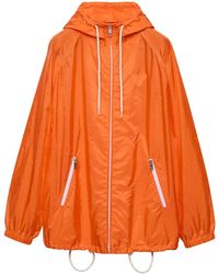Prada - Re-Nylon Hooded Jacket - Lyst