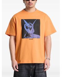 Pleasures - Angel Graphic-Print T-Shirt - Lyst