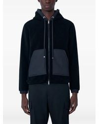 Moncler - Zip-Up Logo-Detail Hoodie - Lyst