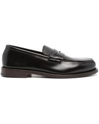 Henderson - Round-toe Leather Loafers - Lyst