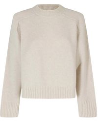 Soeur - Ribbed-Knit Crew-Neck Sweater - Lyst