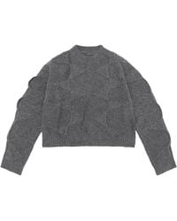 HELIOT EMIL - Cropped-Pullover Aus Merinowollgemisch - Lyst