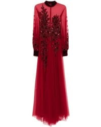 Saiid Kobeisy - Bead-Embellished Dress - Lyst
