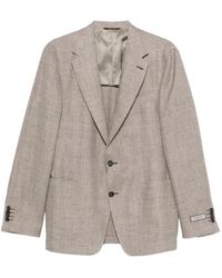 Canali - Blazer À Boutonnière - Lyst