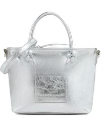 V73 - Bolso Shopper Con Parche Del Logo - Lyst