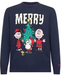 Mc2 Saint Barth - Christmas-Embroidered Sweater - Lyst