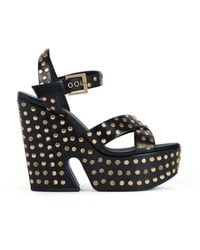 Givenchy - Stud-Embellished Platform Sandals - Lyst