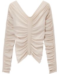 Alexander Wang - Pullover Top Met Ruches - Lyst