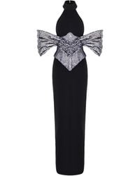 MITILIANE COUTURE - Sequin-corset Maxi Dress - Lyst