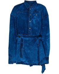 Vivienne Westwood - Meghan Faded Mini Dress - Lyst
