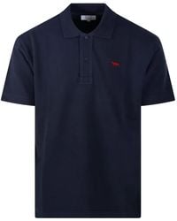 Maison Kitsuné - Profile Fox Patch Polo Shirt - Lyst