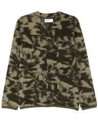 Universal Works - Pocket Studio-Fleece Cardigan - Lyst