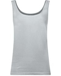 Wolford - Jamaika Tanktop Met Diepe Ronde Hals - Lyst