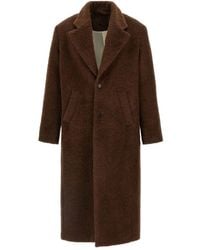 Séfr - Brushed Alois Wool Coat - Lyst