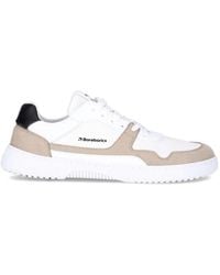 Barebarics - Zing Panelled Lace-Up Sneakers - Lyst