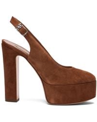 Casadei - Patty Platform Pumps - Lyst
