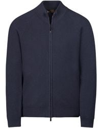 Moorer - Dean-Ws3 Ribbed Cardigan - Lyst