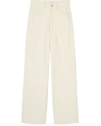 Marc O' Polo - Cotton Straight Trousers - Lyst