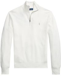 Polo Ralph Lauren - Polo Pony Quarter-Zip Jumper - Lyst
