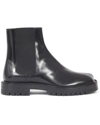 Maison Margiela - Tabi レザーブーツ - Lyst