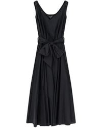 LAVI COUTURE - Mambo Flared Cotton Midi Dress - Lyst