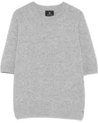 Anine Bing - Short-Sleeve Cashmere Sweater - Lyst