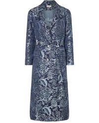 Temperley London - Francis Floral-Brocade Belted Coat - Lyst