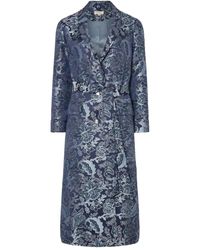 Temperley London - Francis フローラル ベルテッドコート - Lyst